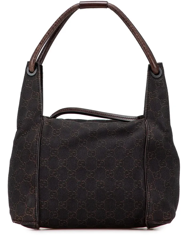 Gucci Crossbody Bags GG Denim Handbag braun Braun