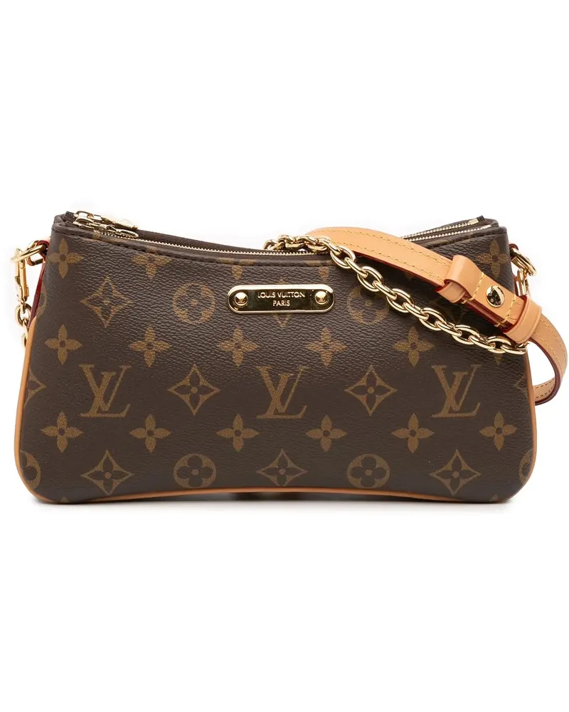 Louis Vuitton Hobo Bags Monogram Pochette Liv braun Braun