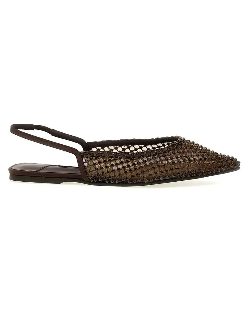 Le Silla Hohe Schuhe 'Gilda' Slingback braun Braun