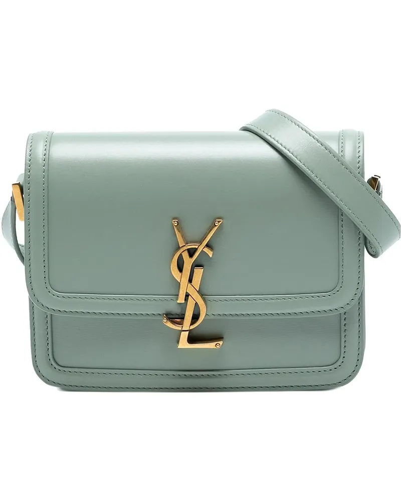 Saint Laurent Hobo Bags Small Calfskin Solferino Satchel In Box blau Blau