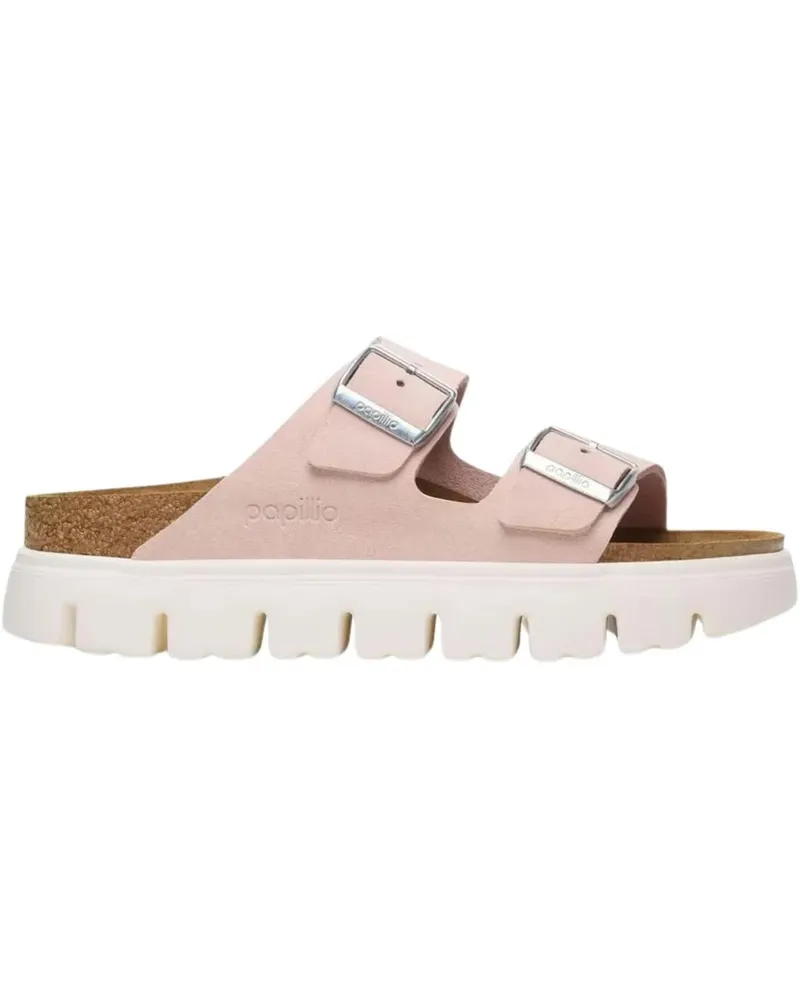Birkenstock Sandalen  Arizona Pap Chunky Slippers Lichtroze rosa Gold