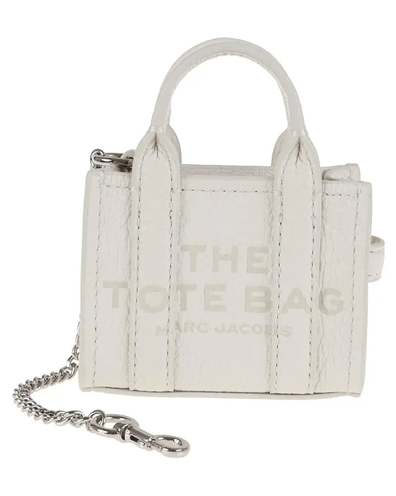 Marc Jacobs Hobo Bags Structured Crossbody Bag In Textured Cow Leather weiß Weiß
