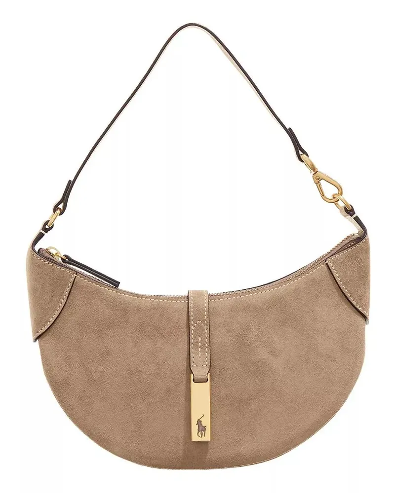 Ralph Lauren Hobo Bags P Id Mn Shdr-Shoulder Bag-Small braun Braun