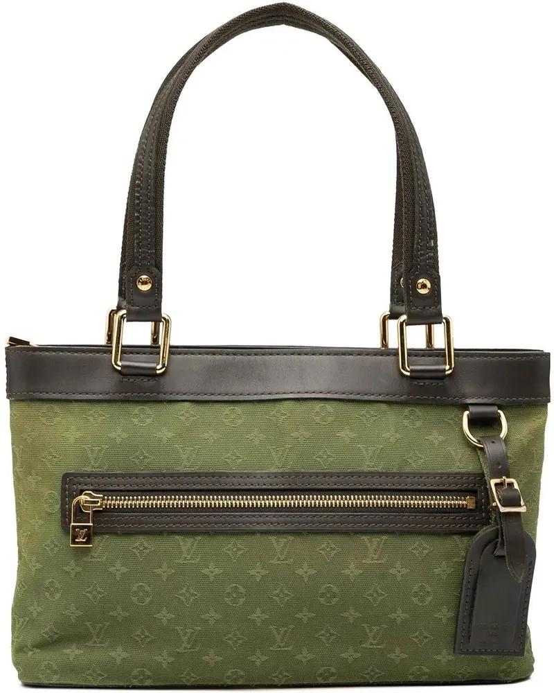 Louis Vuitton Hobo Bags Monogram Mini Lin Lucille PM grün Grün
