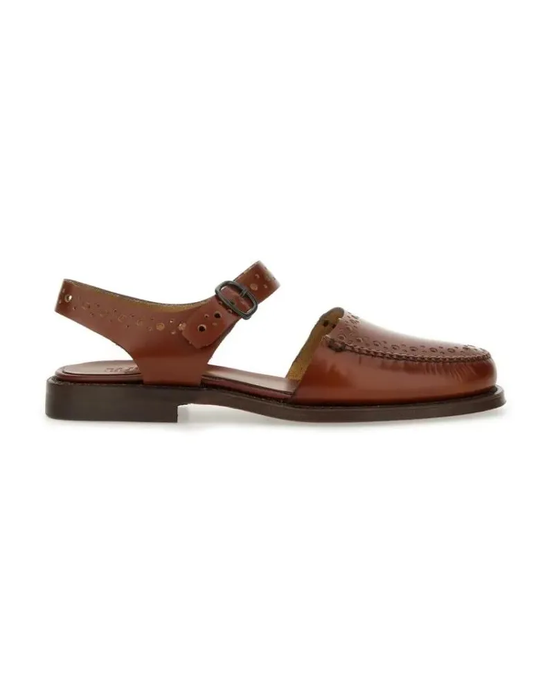 HEREU Sandalen "Picada" Moccasin braun Braun