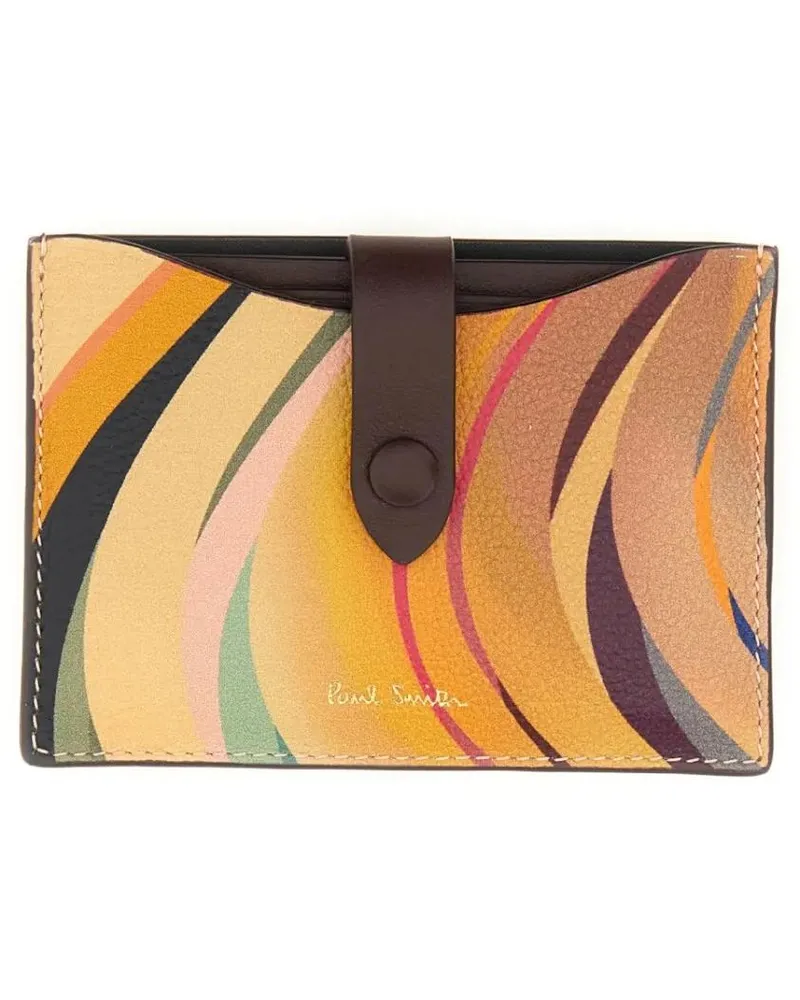 Paul Smith Portemonnaie "Dusky Swirl" Card Holder bunt Bunt