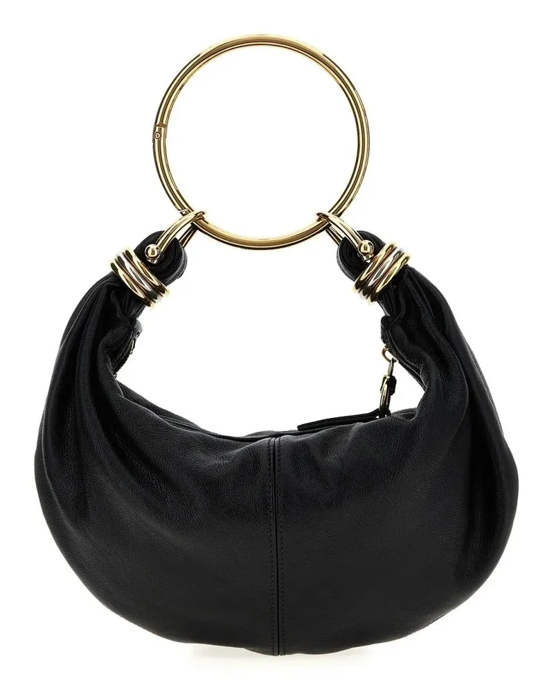 Chloé Hobo Bags 'Bracelet Hobo Piccola' Handbag schwarz Schwarz
