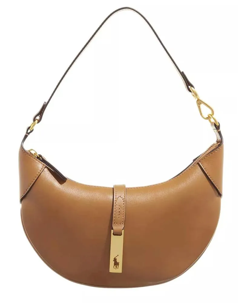 Ralph Lauren Hobo Bags P Id Mn Shdr-Shoulder Bag-Small braun Braun