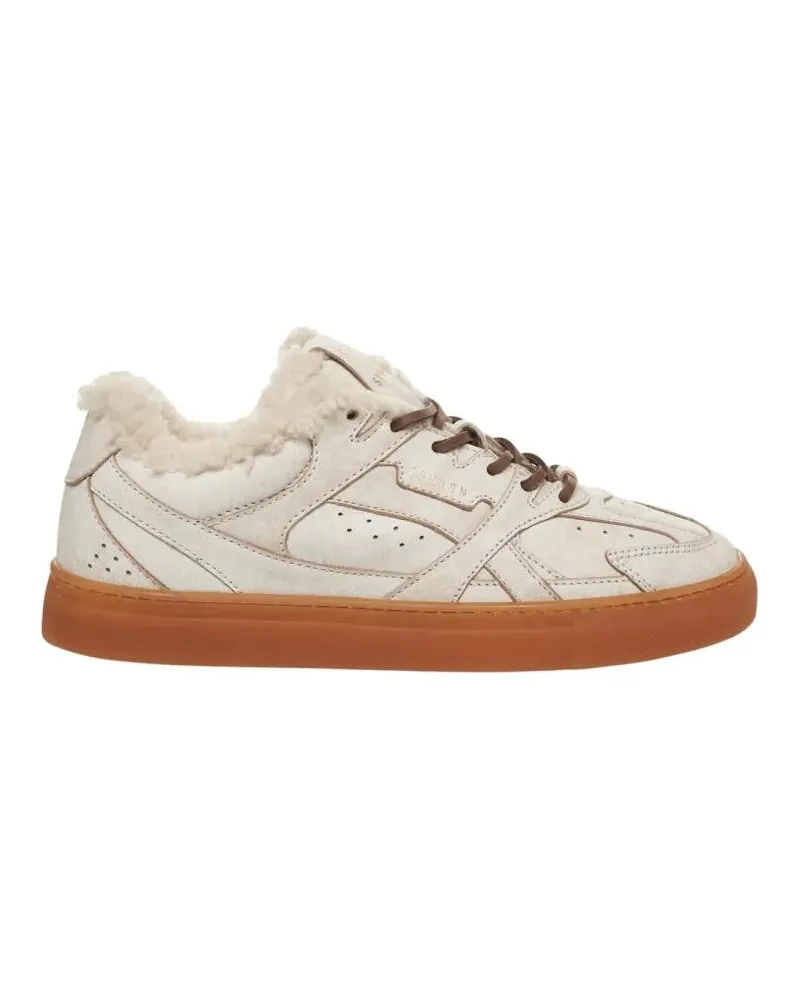 Copenhagen Low-Top Sneaker Luxury Suede Sneakers With Synthetic Fur Lining braun Braun