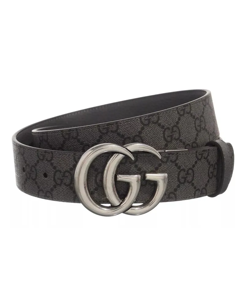 Gucci Gürtel Supreme Print Belt Grau