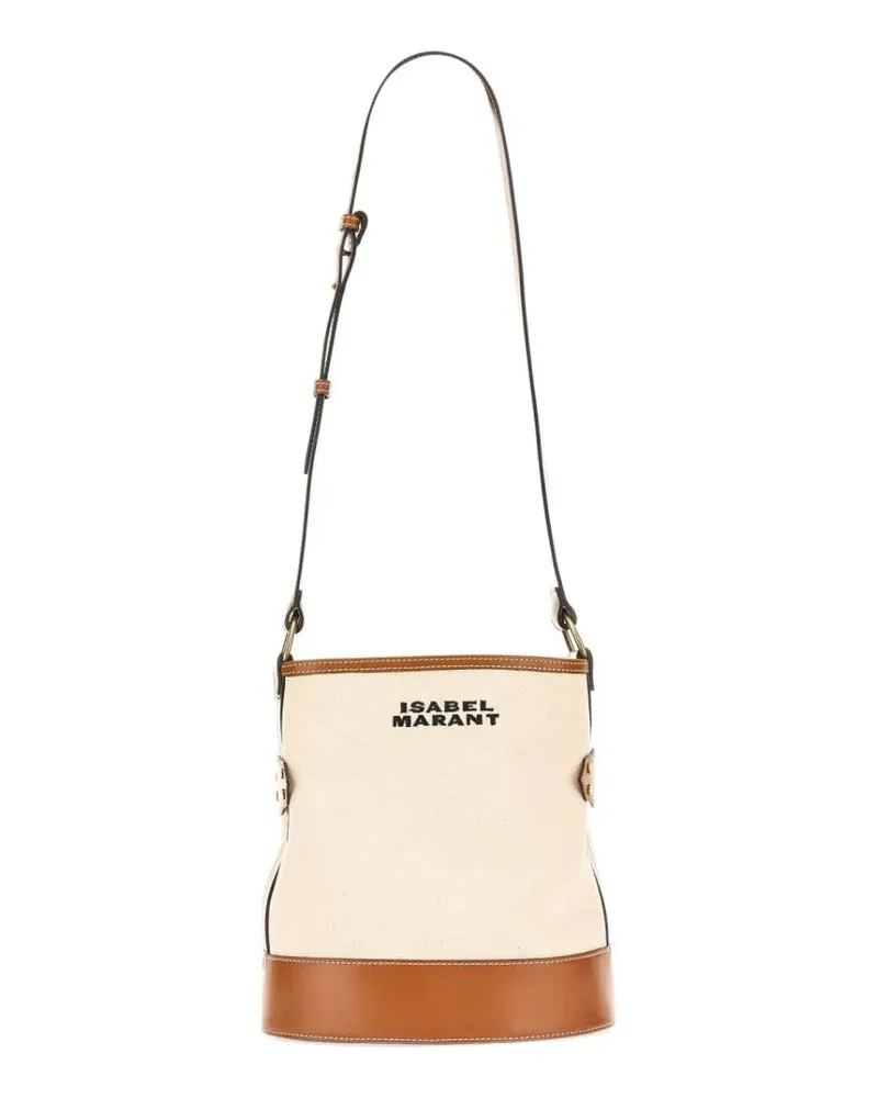 Isabel Marant Beuteltaschen Bayia Bucket Shoulder Bag weiß Weiß