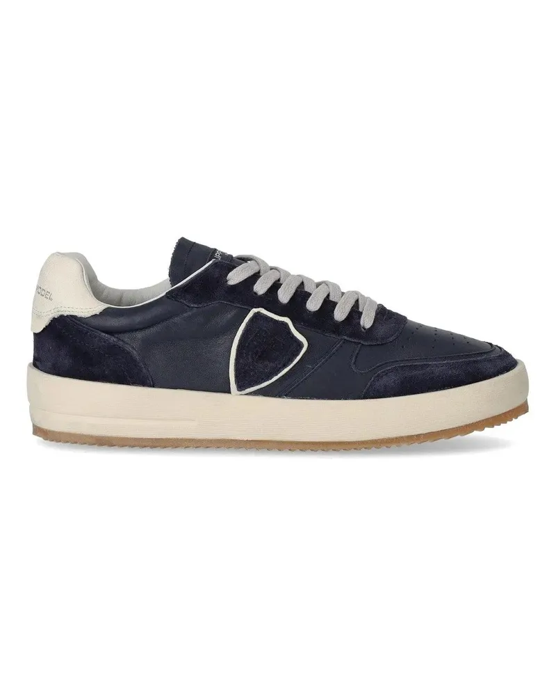 Philippe Model Low-Top Sneaker Nice Low Blue Sneaker Blue blau Blau