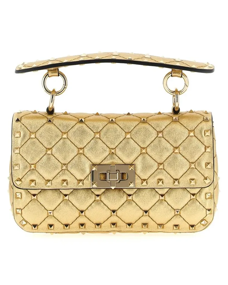Valentino Garavani Hobo Bags Rockstudspike' S Shoulder Bag goldfarben 