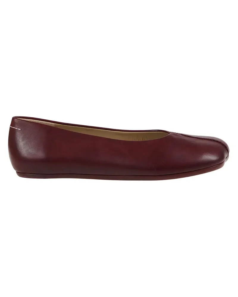 Maison Margiela Rounded-Toe Ballerina Flats braun Braun