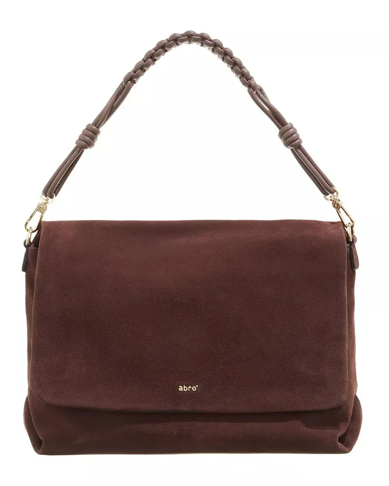 Abro Hobo Bag Umhängetasche Poppy/ Wood Braun