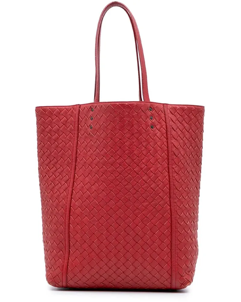 Bottega Veneta Shopper Nappa Intrecciato Tote rot Rot