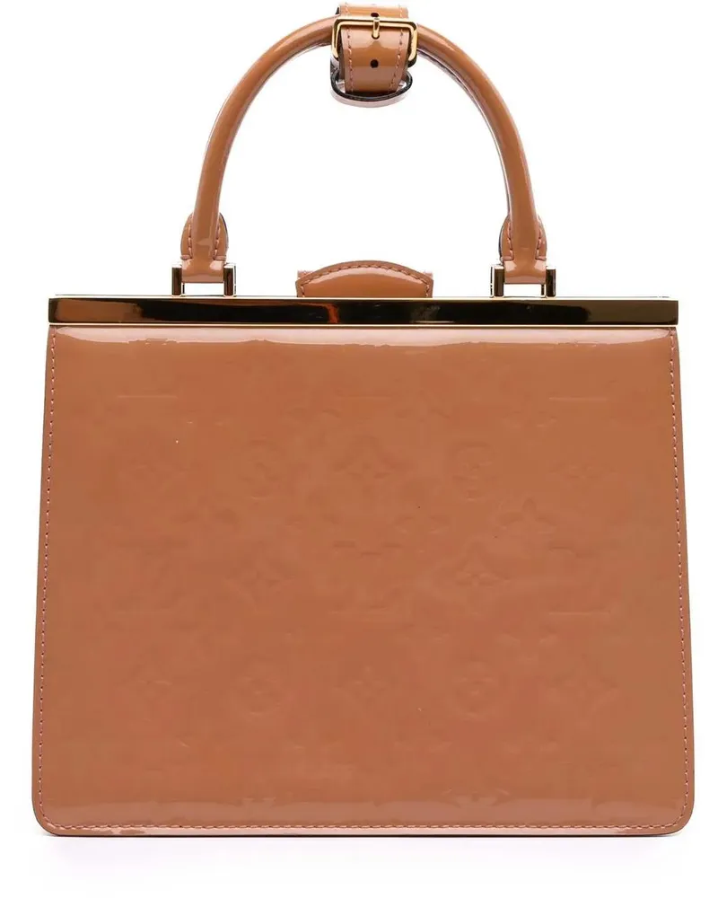 Louis Vuitton Crossbody Bags Monogram Vernis Deesse PM braun Braun
