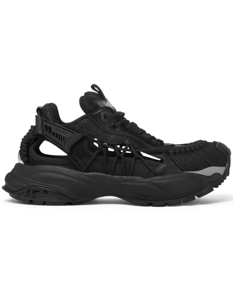 Versace Low-Top Sneaker Contemporary Black Sneakers schwarz Schwarz