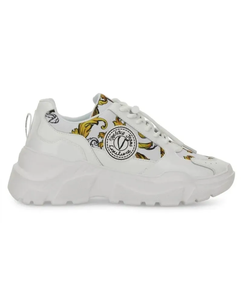 Versace Jeans Low-Top Sneaker Speedtrack Bottom Sneaker weiß Weiß