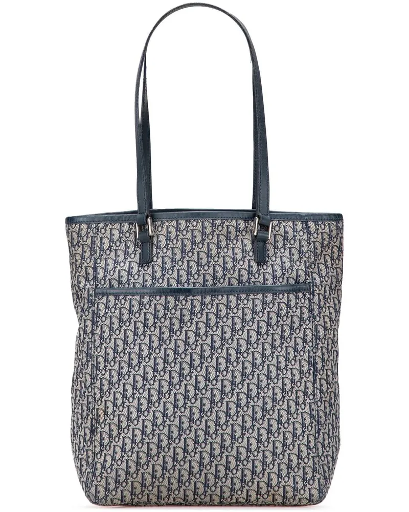 Dior Shopper Diorissimo Trotter Canvas Tote blau Blau