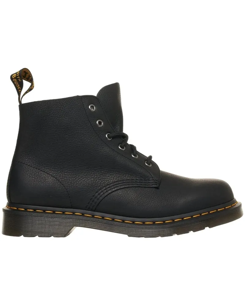 Dr.Martens Stiefel Leather lace-up boots '101' schwarz Schwarz