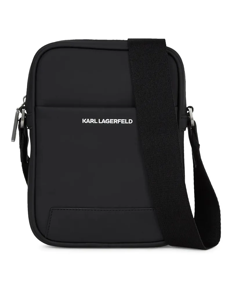 Karl Lagerfeld Crossbody Bags Umhängetasche mit minimalistischem Logo schwarz Schwarz