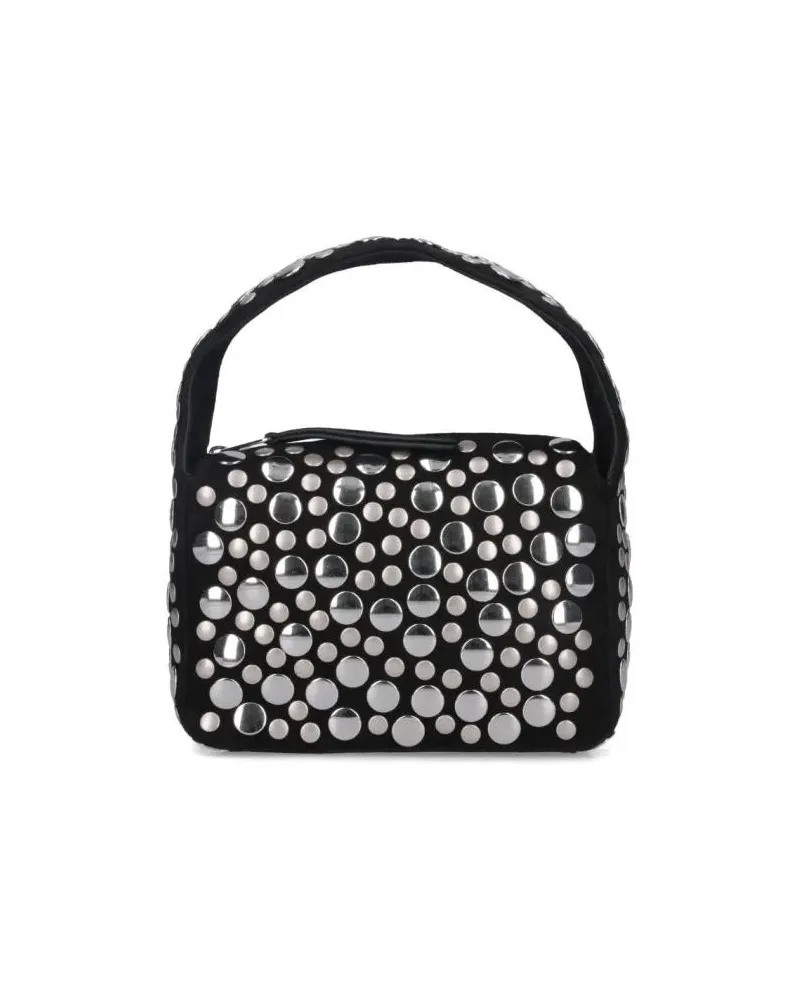 KHAITE Crossbody Bags "Elena" Small Studded Bag Black schwarz Schwarz