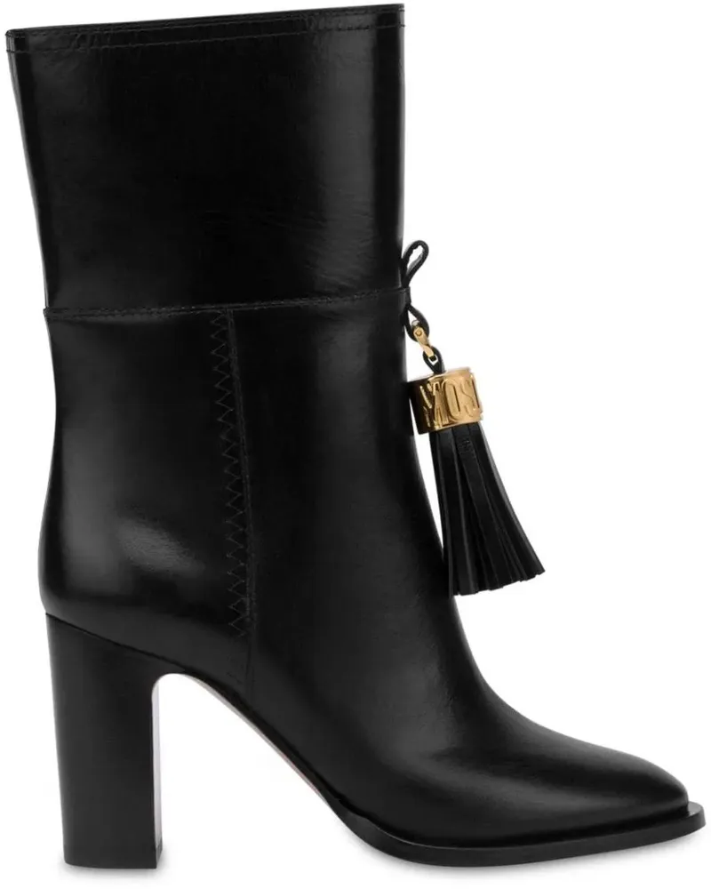 Moschino Stiefel Boots Black schwarz Schwarz