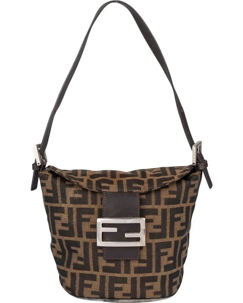Fendi Crossbody Bags  FF Monogram Baguette Shoulder Bag bunt Bunt
