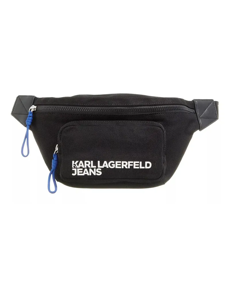 Karl Lagerfeld Bauchtaschen Utility Canvas Bumbag schwarz Schwarz