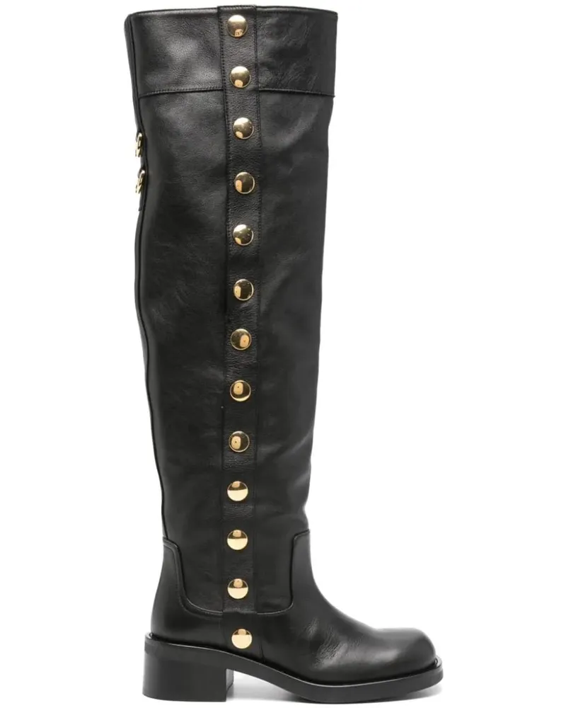 Moschino Stiefel Boots Black schwarz Schwarz