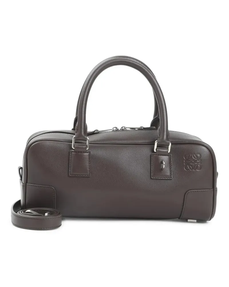 Loewe Hobo Bags Structured Rectangular Handbag In Premium Calfskin braun Braun