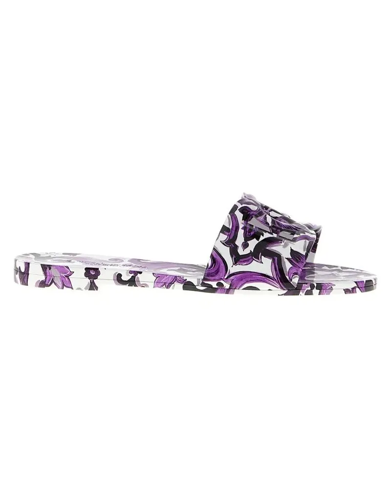 Dolce & Gabbana Sandalen 'Beachwear' Slides lila Lila