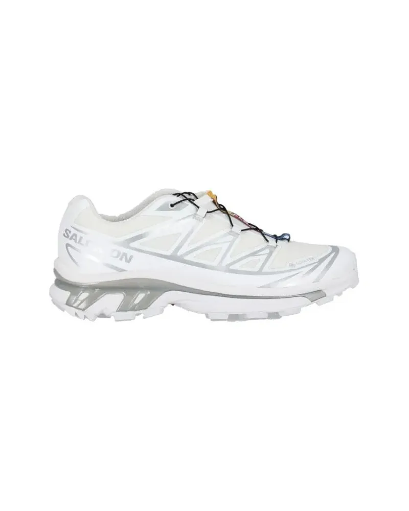 Salomon Low-Top Sneaker Xt-6 Gore-Tex Sneakers – White/Silver weiß Weiß
