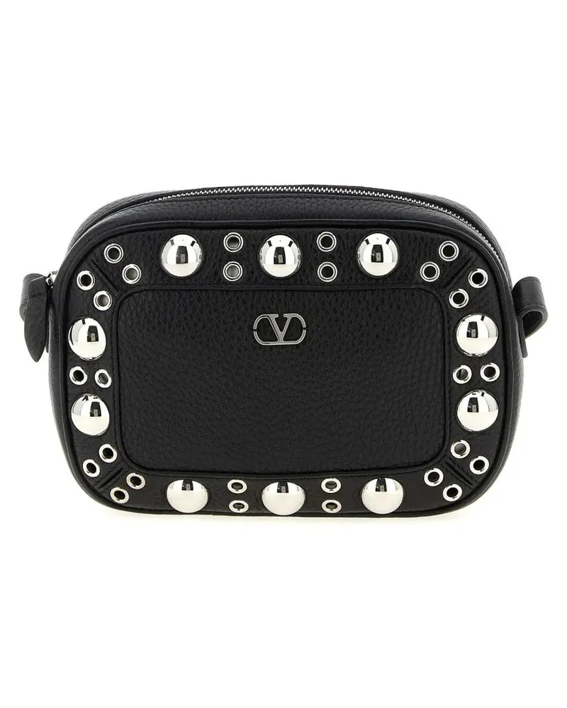 Valentino Garavani Hobo Bags 'Nellcôte' Shoulder Bag schwarz Schwarz