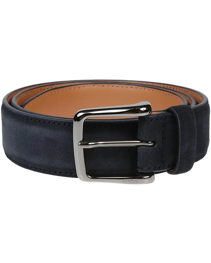 TOD'S Gürtel New Basic Belt Blue blau Blau