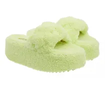 Slipper & Pantoletten Teddy Braided gelb
