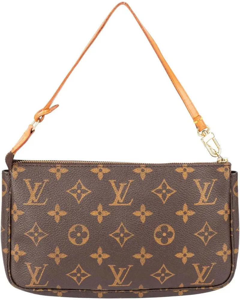 Louis Vuitton Crossbody Bags  Canvas Monogram Pochette Accessoire bunt Bunt