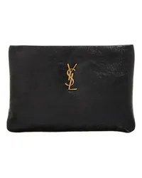 Saint Laurent Clutches Calypso Clutch Schwarz