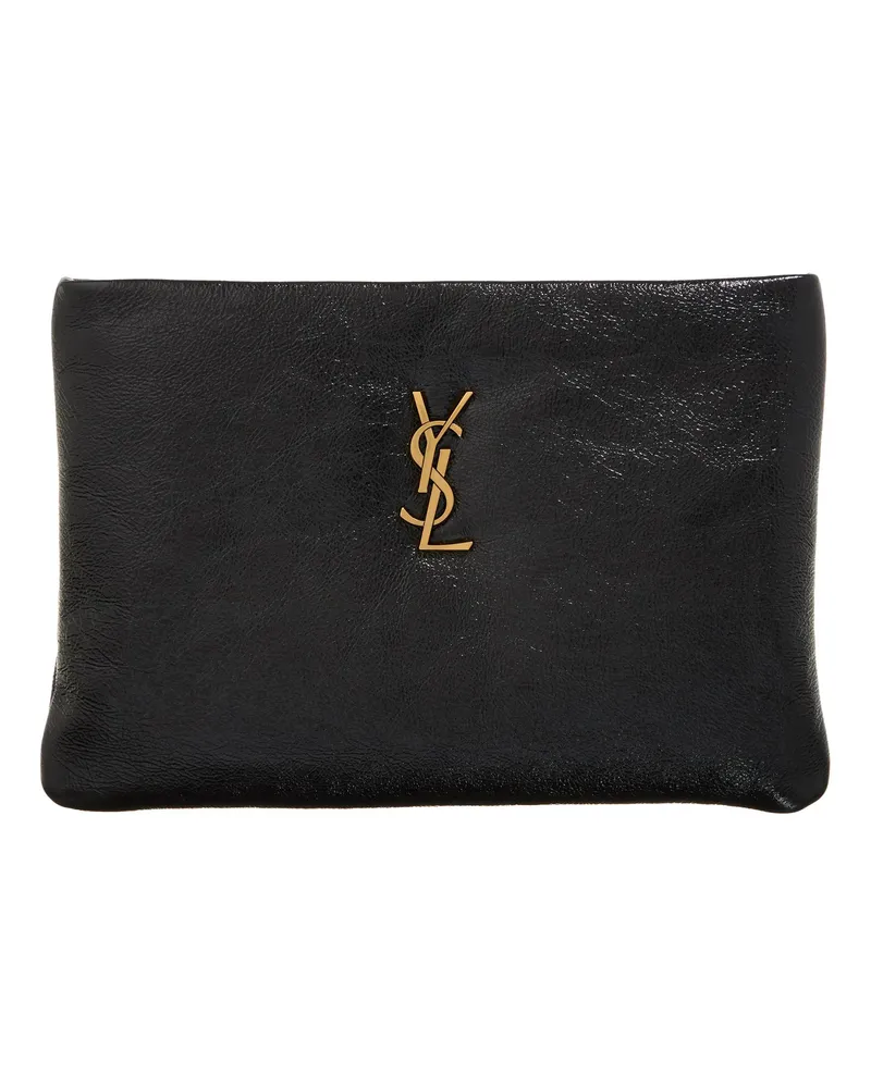 Saint Laurent Clutches Calypso Clutch Schwarz