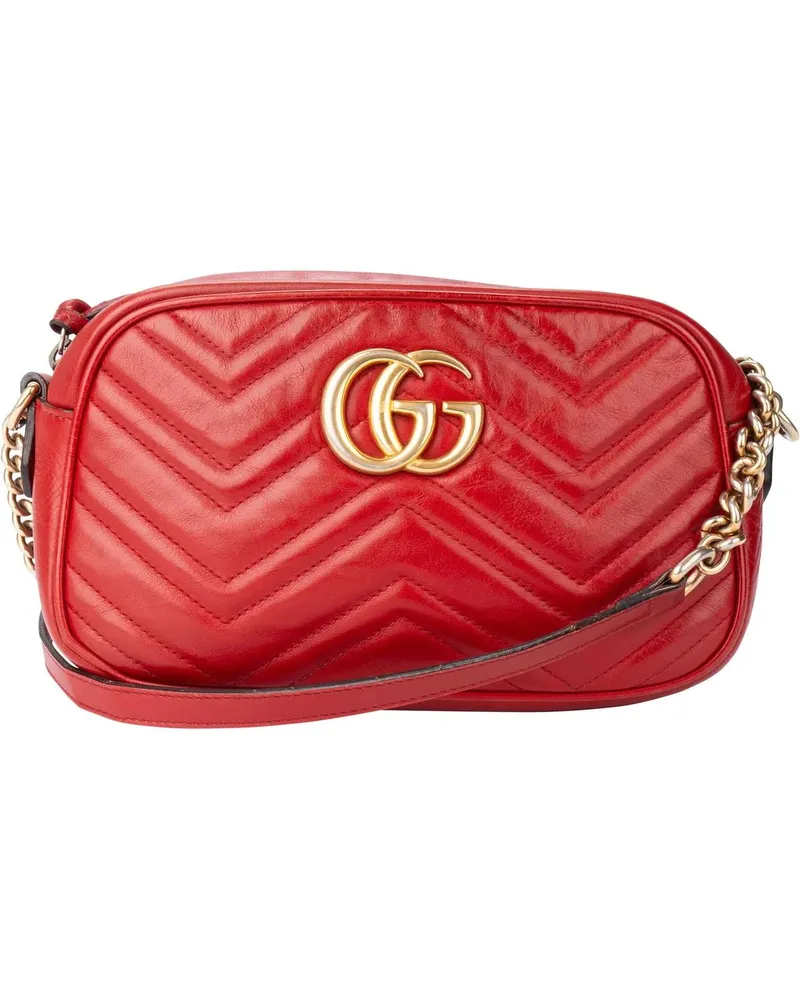 Gucci Crossbody Bags  Rosso Leather Marmont Crossbody Bag bunt Bunt