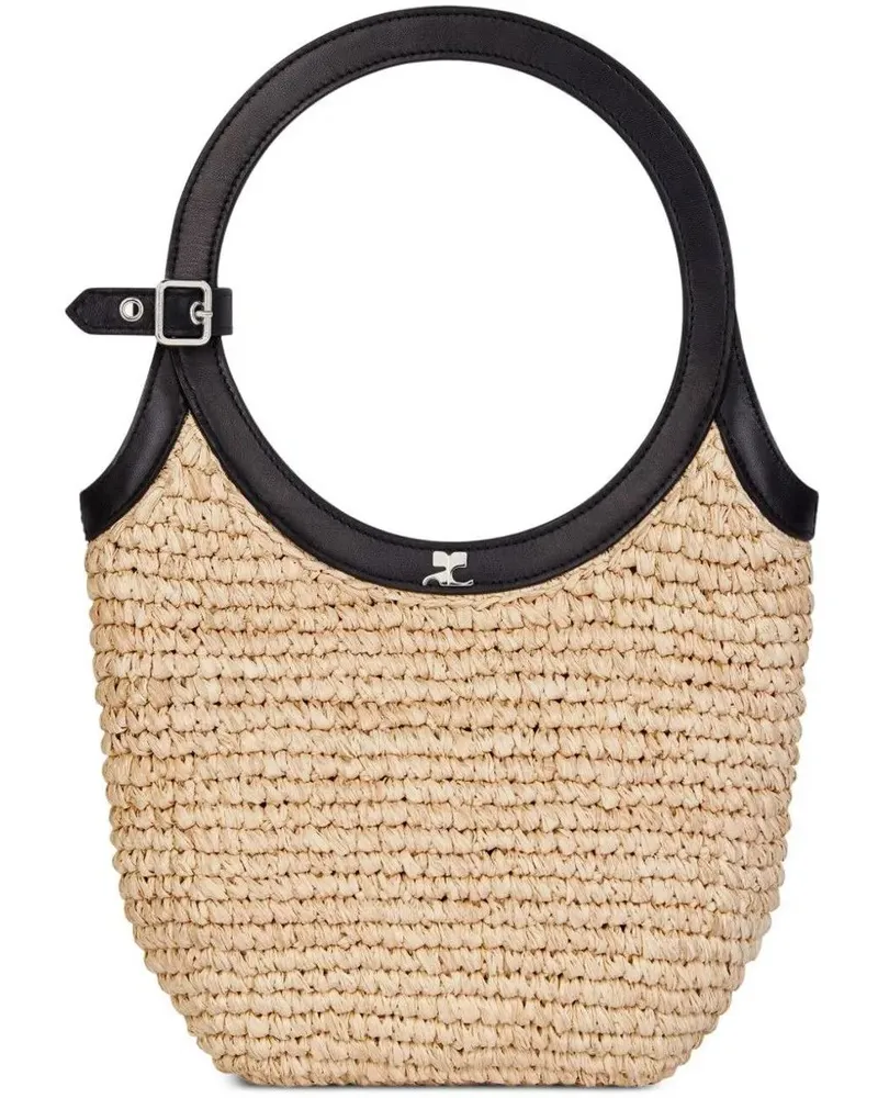 Courrèges Shopper Bags Beige beige Beige