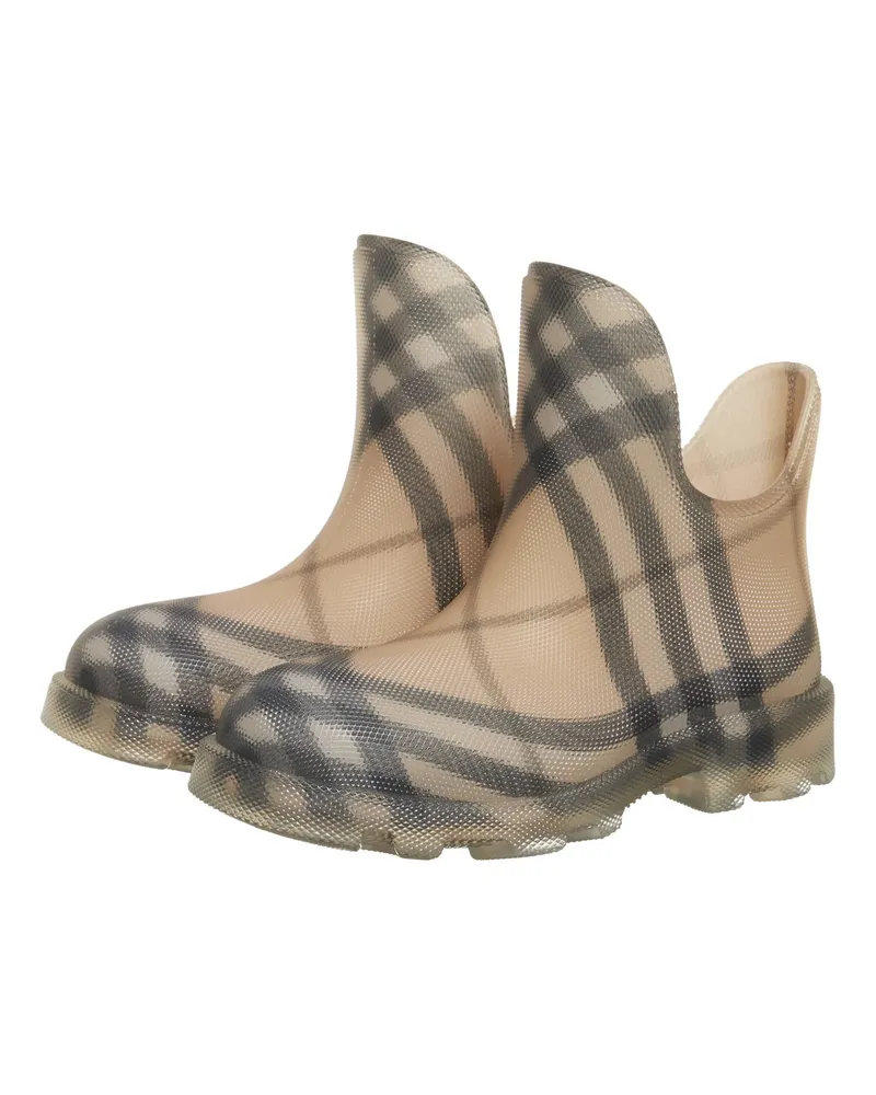 Burberry Stiefel & Boots Marsh Low Check gelb Gelb