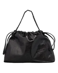 Pinko Tote Chain Handle Tote Bag Schwarz