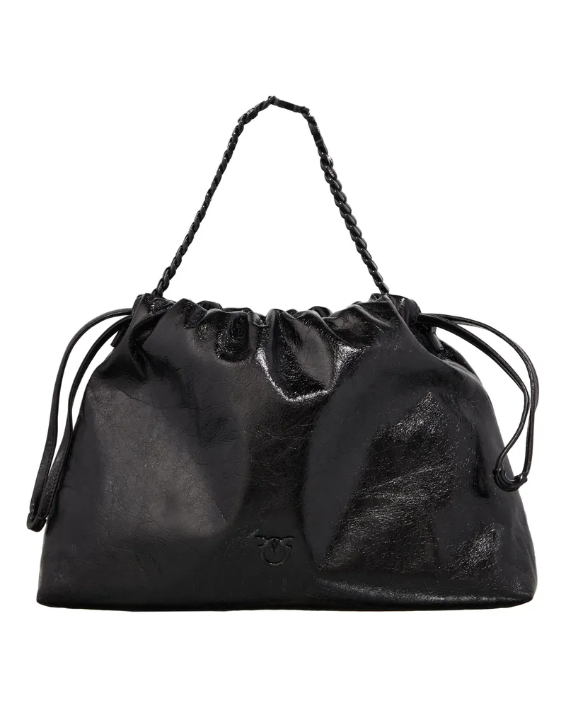 Pinko Tote Chain Handle Tote Bag Schwarz