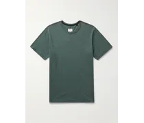 Rag & Bone T-shirt in jersey di cotone Classic Flame Verde