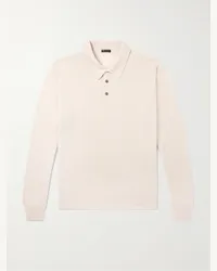 Rubinacci Polo in cashmere Neutri