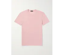 Tom Ford T-shirt in jersey di misto cotone Rosa