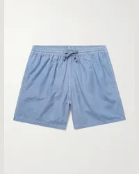 Altea Shorts da mare medi a gamba dritta Blu