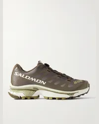 Salomon Sneakers in mesh con finiture in gomma XT4-OG Marrone